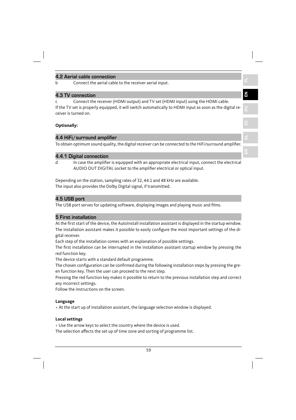 TechniSat DiGYBOXX HD CX User Manual | Page 59 / 304