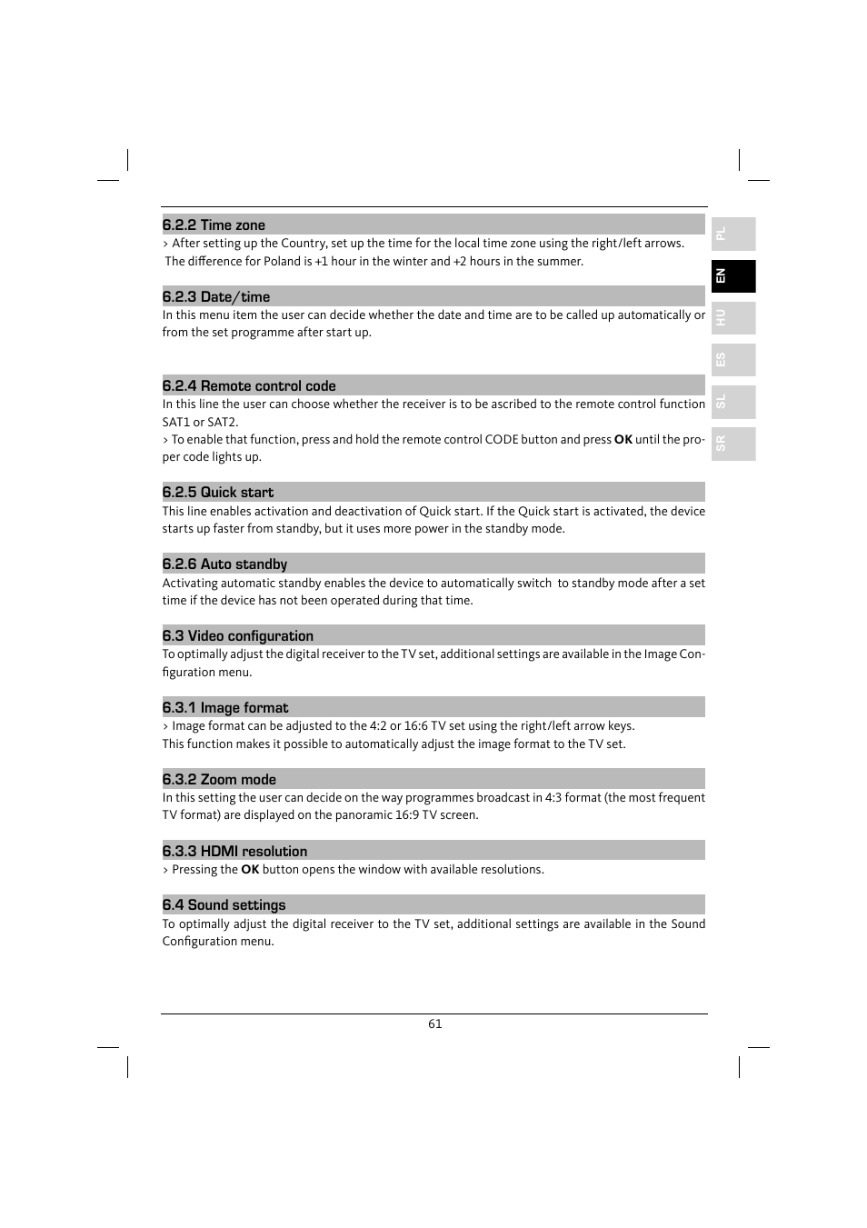 TechniSat DiGYBOXX HD CX User Manual | Page 61 / 304