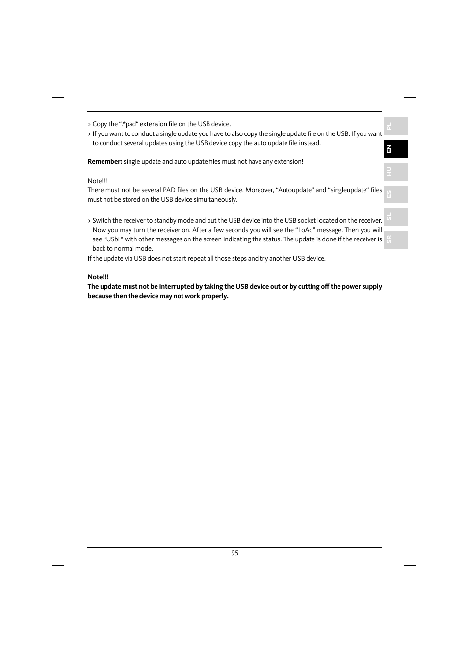 TechniSat DiGYBOXX HD CX User Manual | Page 95 / 304