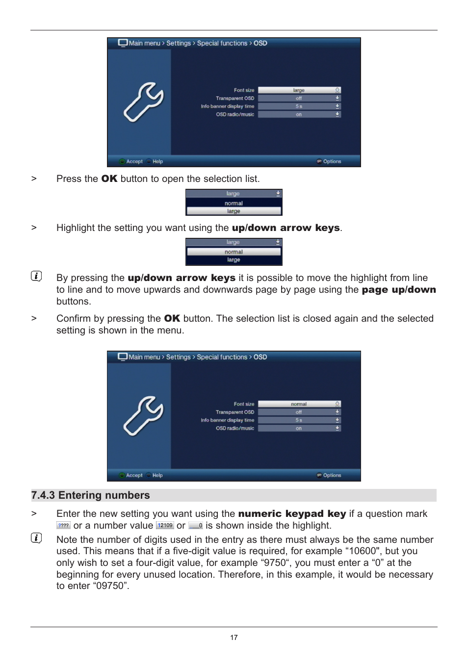 TechniSat TechniStar K2 ISIO User Manual | Page 17 / 36