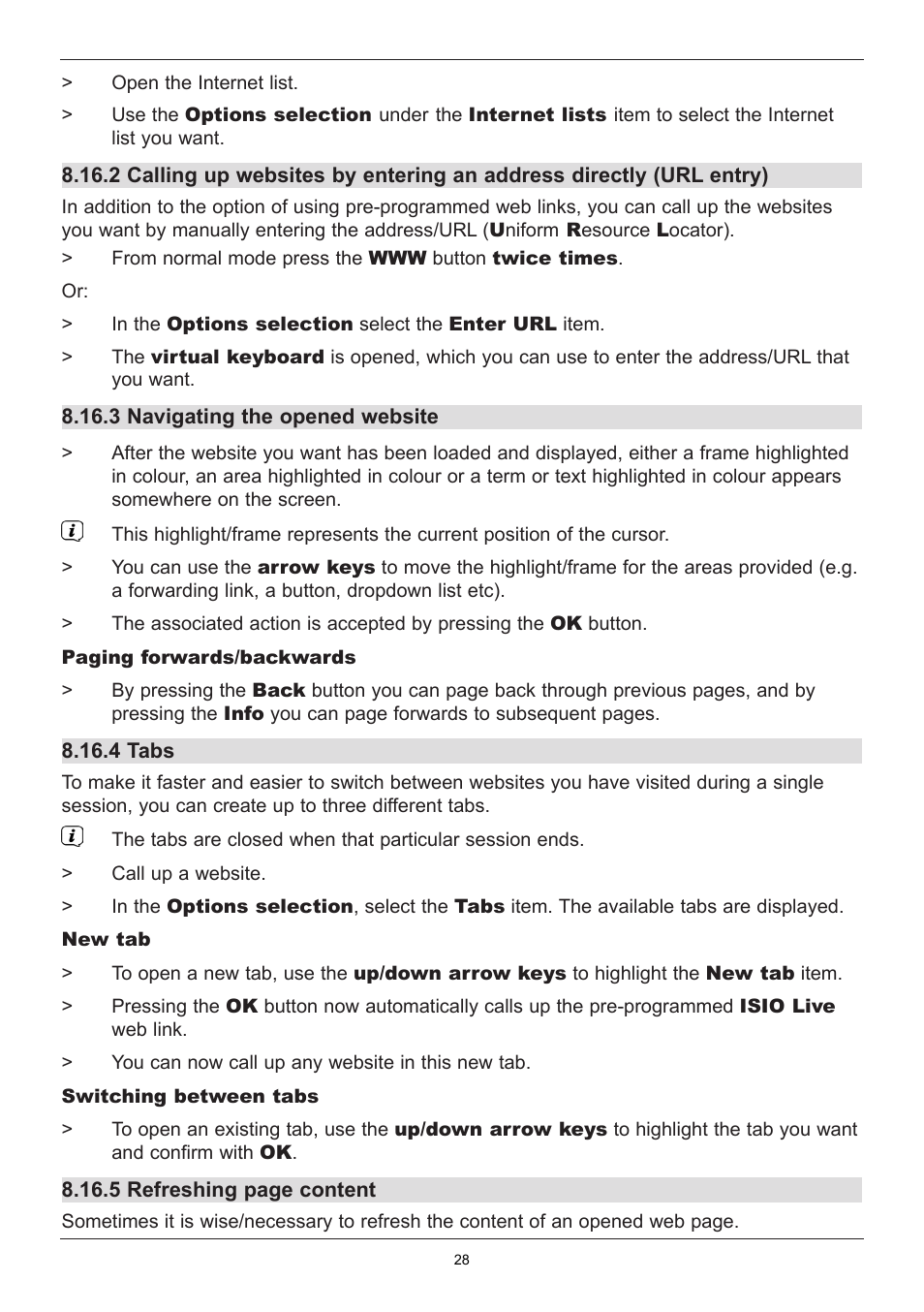 TechniSat TechniStar K2 ISIO User Manual | Page 28 / 36