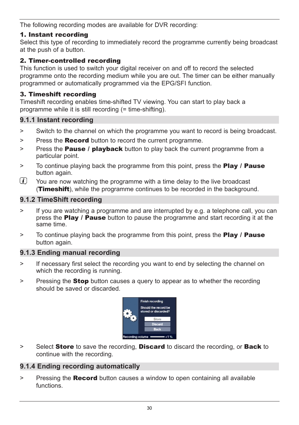 TechniSat TechniStar K2 ISIO User Manual | Page 30 / 36