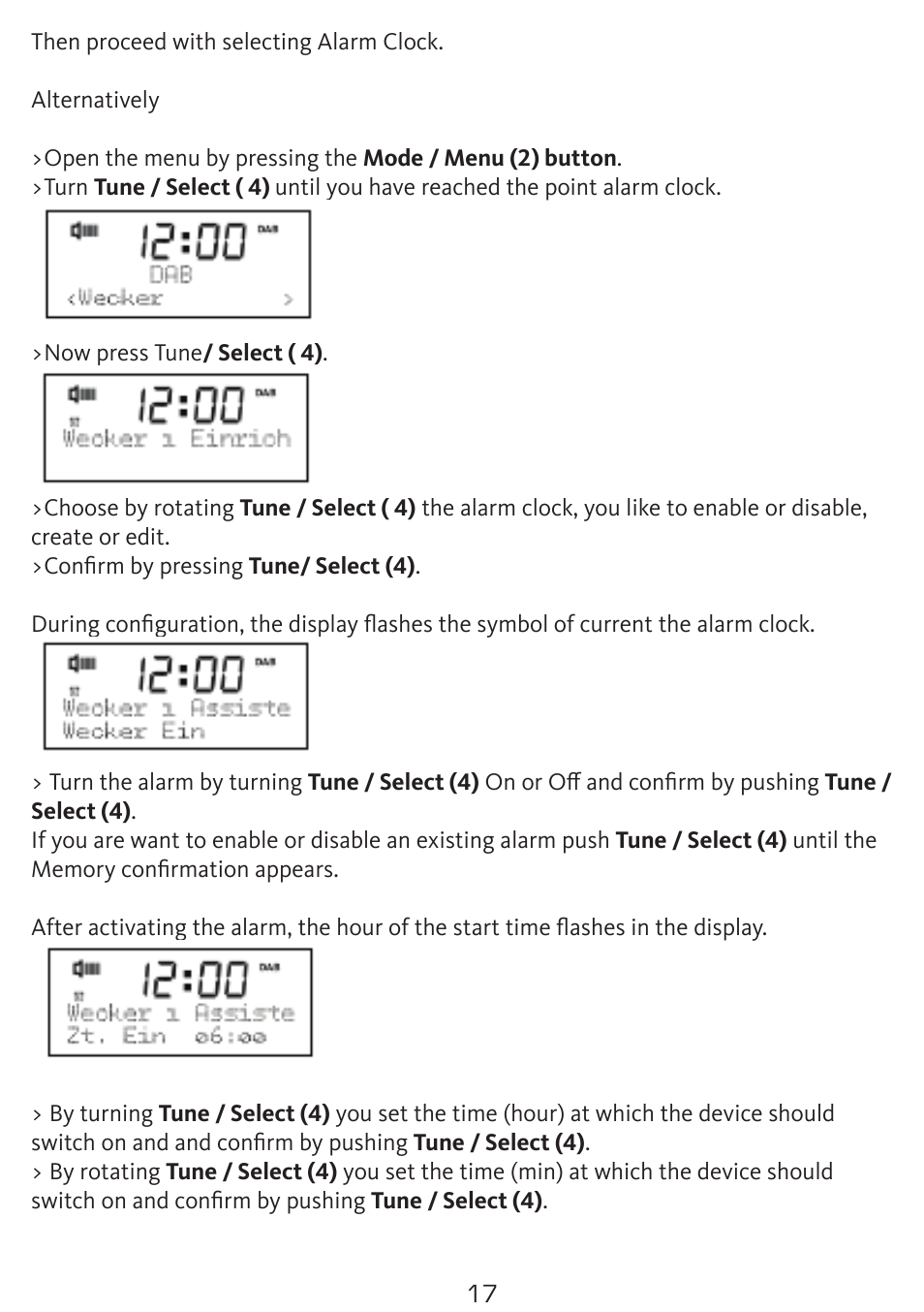 TechniSat DigitRadio 50 User Manual | Page 17 / 23