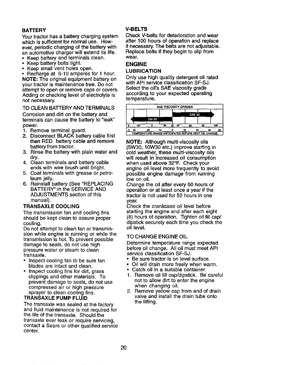 Engine | Craftsman 917.272464 User Manual | Page 20 / 60
