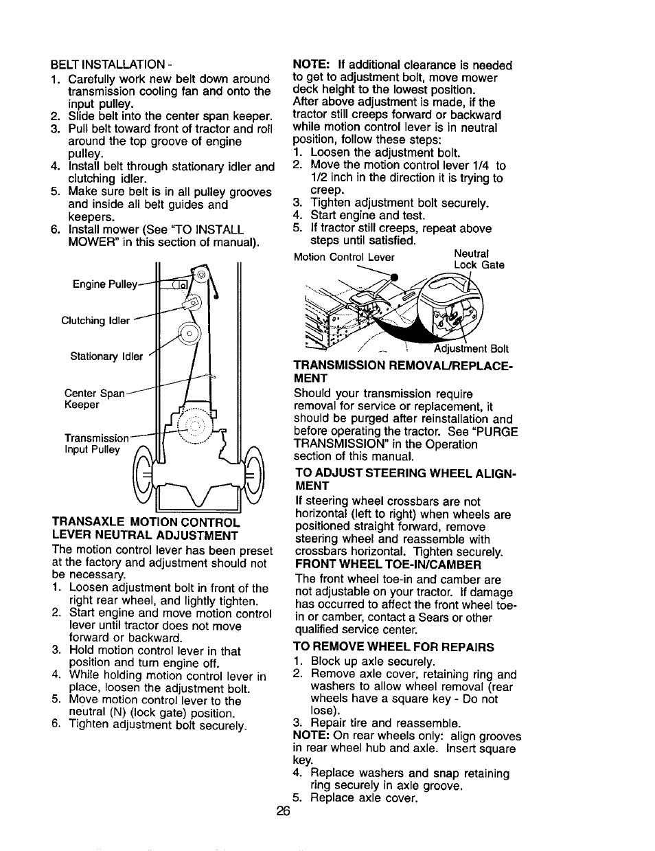 Craftsman 917.272464 User Manual | Page 26 / 60