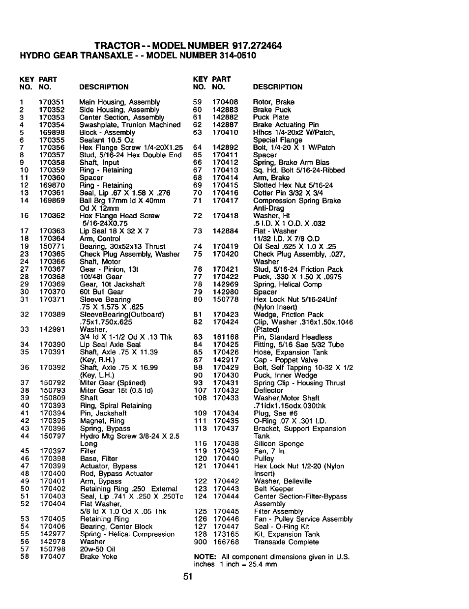 Craftsman 917.272464 User Manual | Page 51 / 60