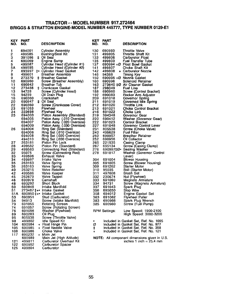 Craftsman 917.272464 User Manual | Page 55 / 60