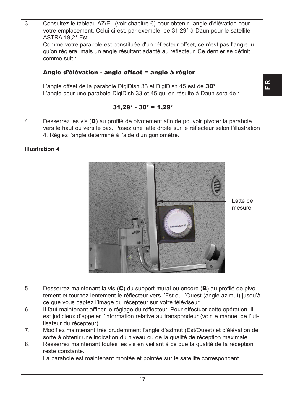 TechniSat SATMAN 45 Mounting instruction User Manual | Page 17 / 84