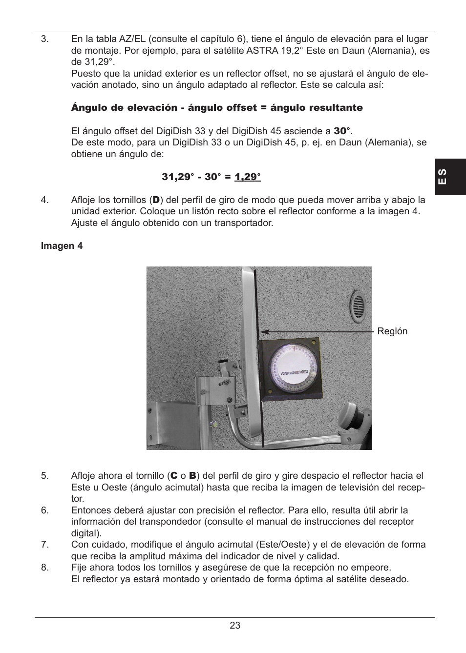 TechniSat SATMAN 45 Mounting instruction User Manual | Page 23 / 84