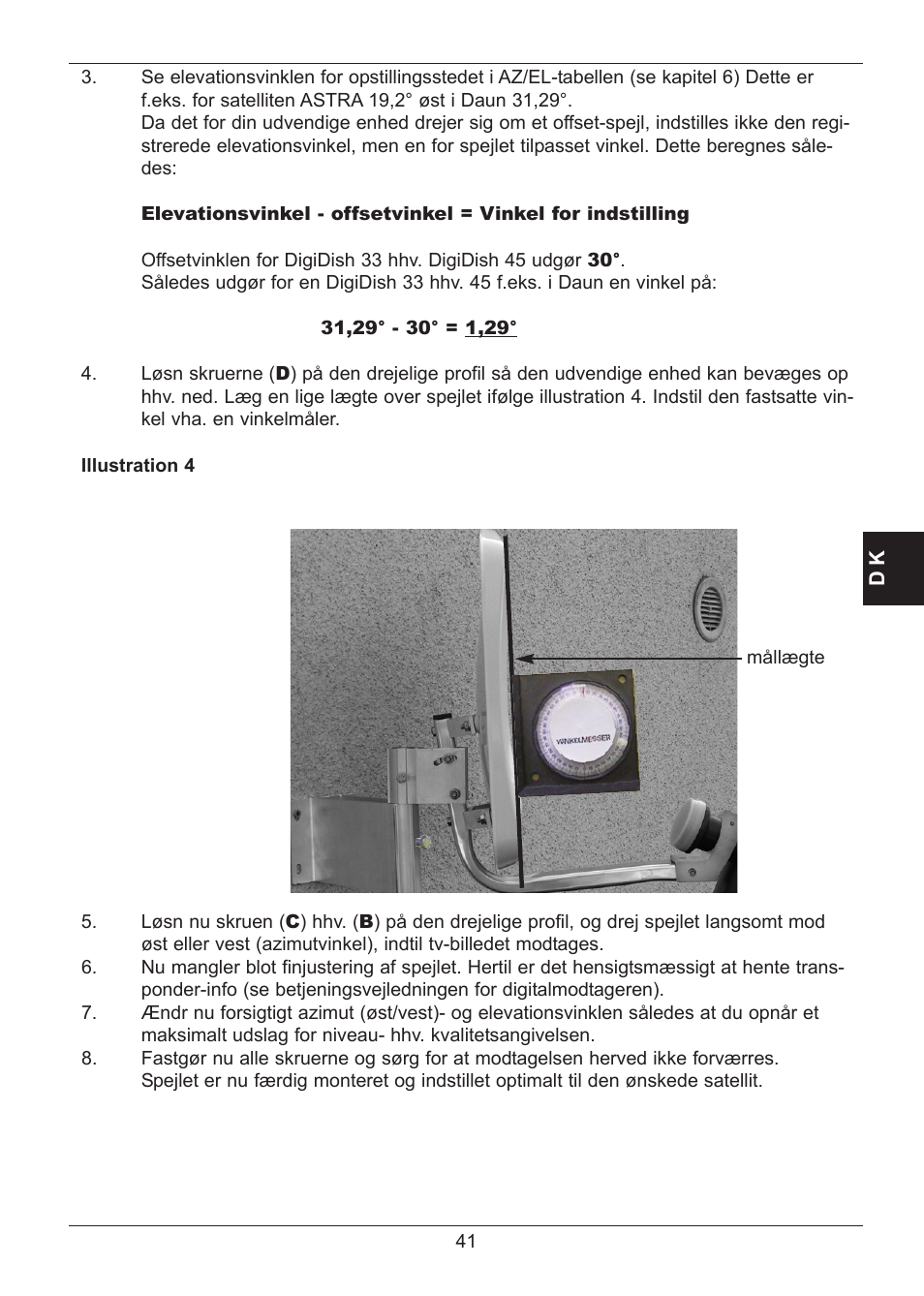 TechniSat SATMAN 45 Mounting instruction User Manual | Page 41 / 84