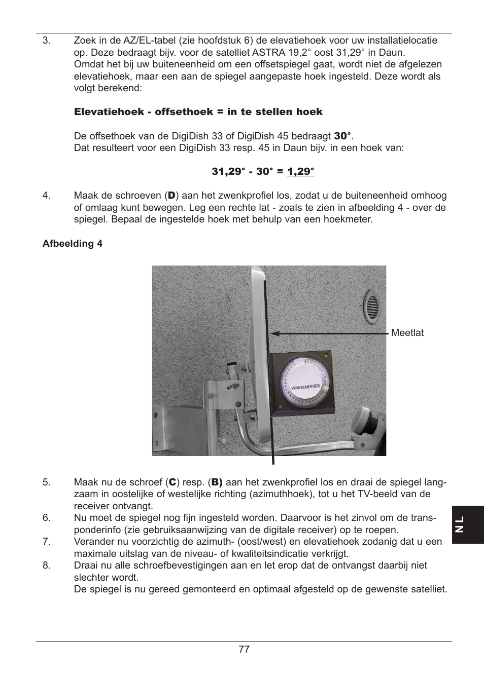 TechniSat SATMAN 45 Mounting instruction User Manual | Page 77 / 84