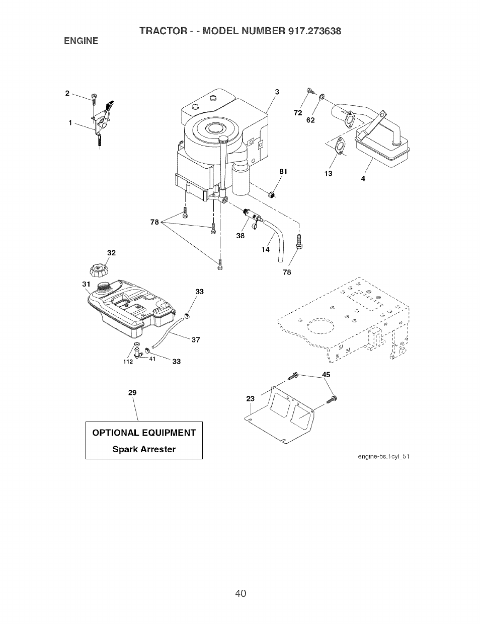 Optional equipment | Craftsman 917.273638 User Manual | Page 40 / 56