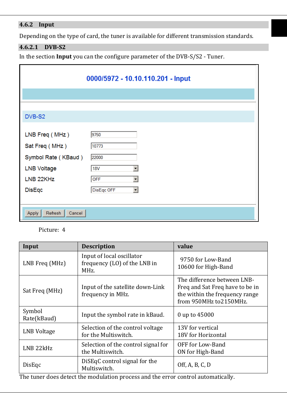 2 input, 1 dvb-s2 | TechniSat DVB-T/IP IRD User Manual | Page 39 / 57