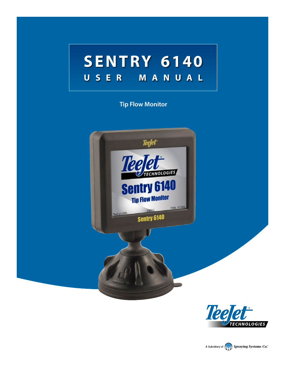 TeeJet Sentry 6140 User Manual | 16 pages