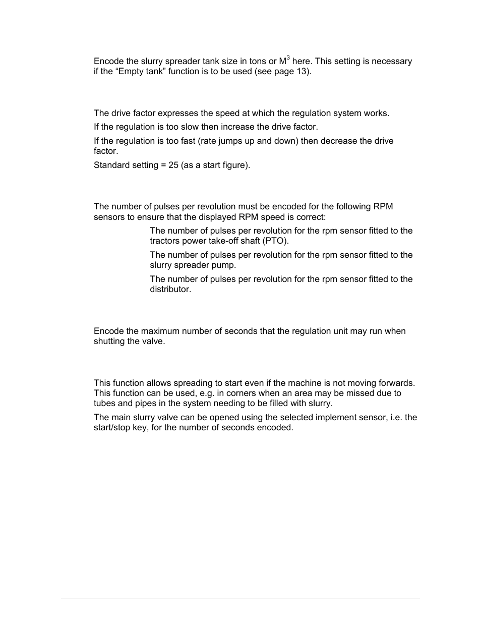 TeeJet 500 SLURRY COMPUTER User Manual | Page 15 / 30