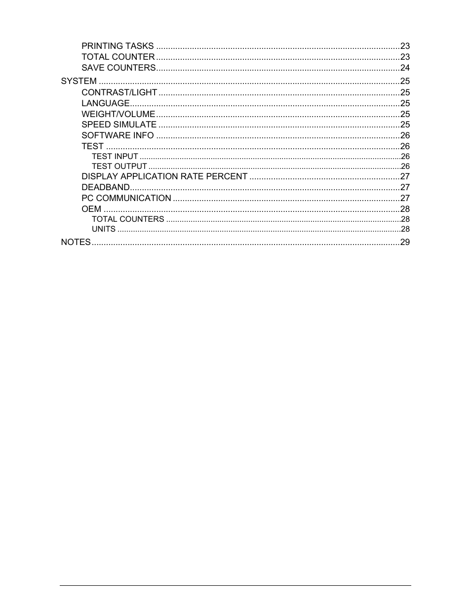 TeeJet 500 SLURRY COMPUTER User Manual | Page 4 / 30