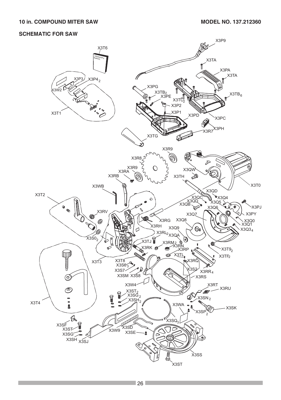 Craftsman 137.21236 User Manual | Page 26 / 29