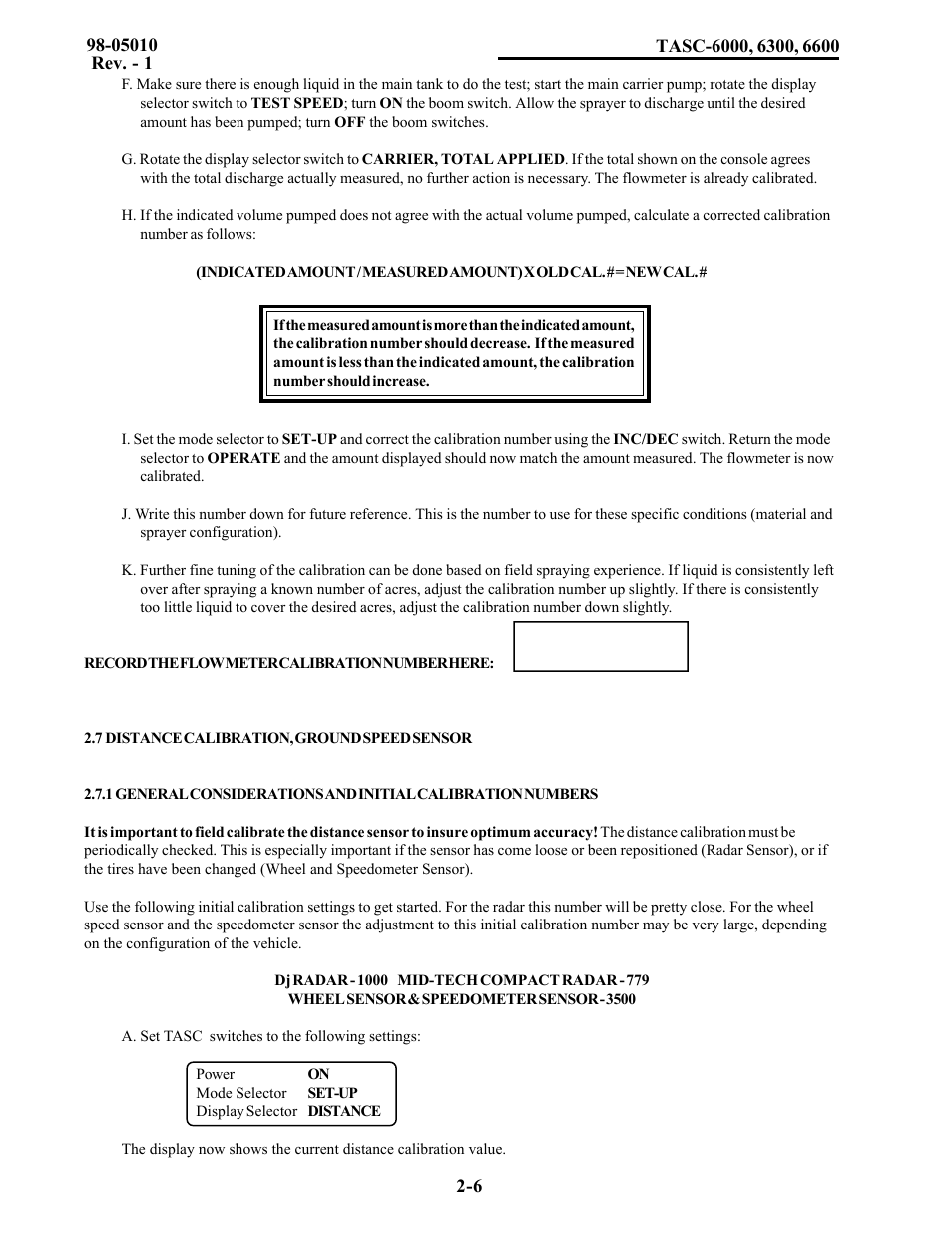 TeeJet TASC-6600 User Manual | Page 18 / 78