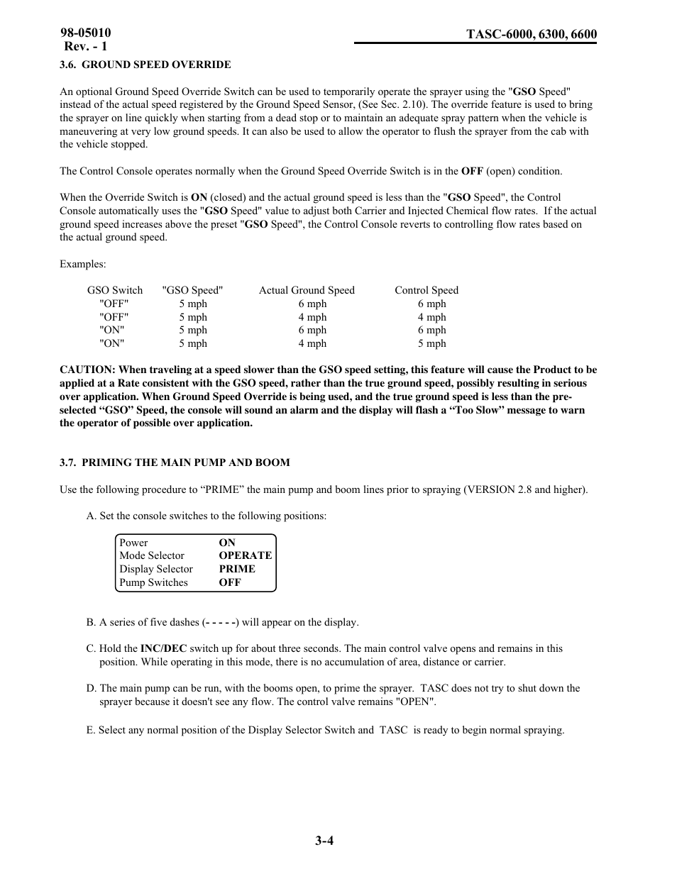 TeeJet TASC-6600 User Manual | Page 32 / 78