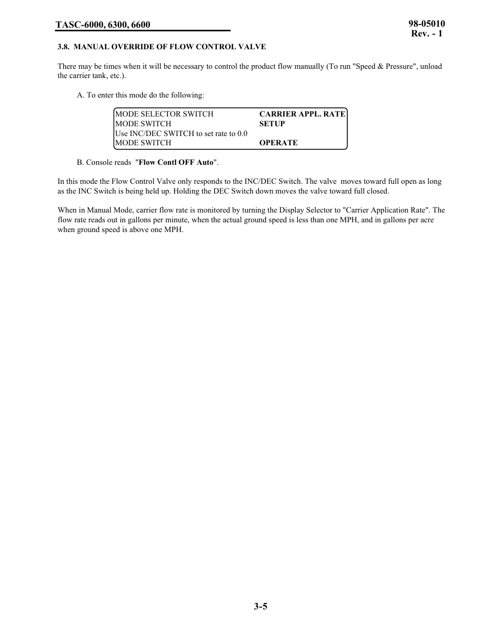 TeeJet TASC-6600 User Manual | Page 33 / 78