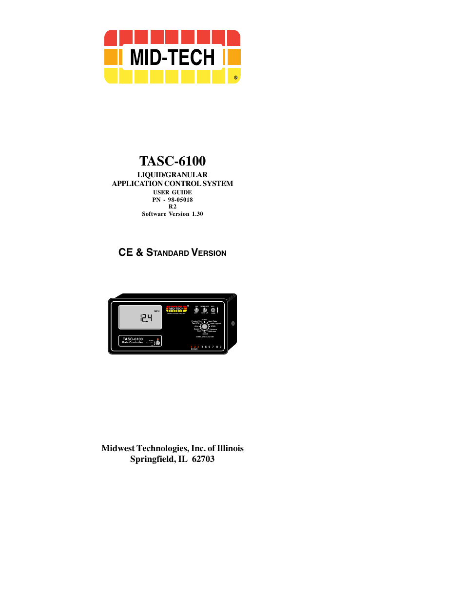 TeeJet TASC-6100 User Manual | 86 pages