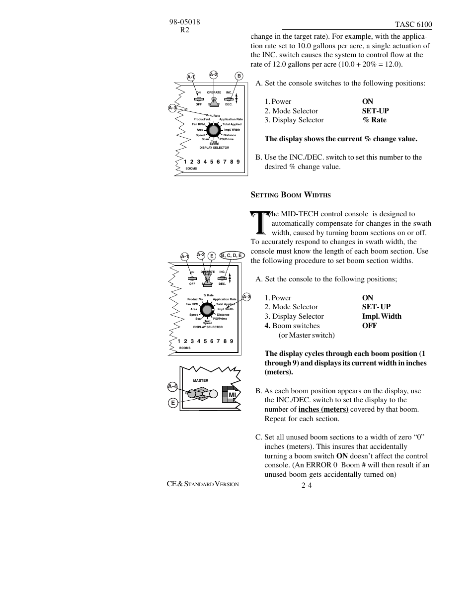 TeeJet TASC-6100 User Manual | Page 20 / 86