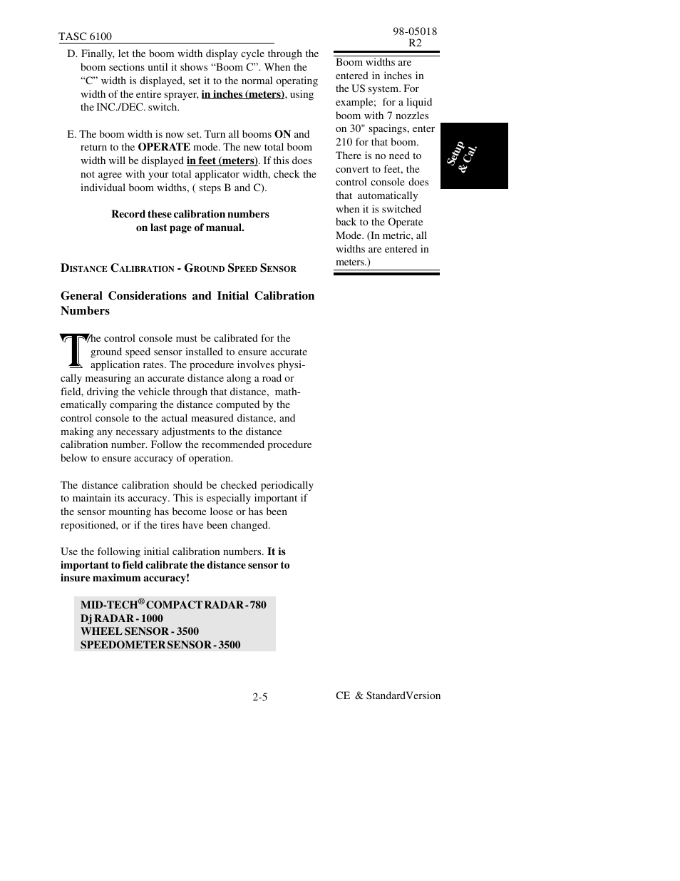 TeeJet TASC-6100 User Manual | Page 21 / 86