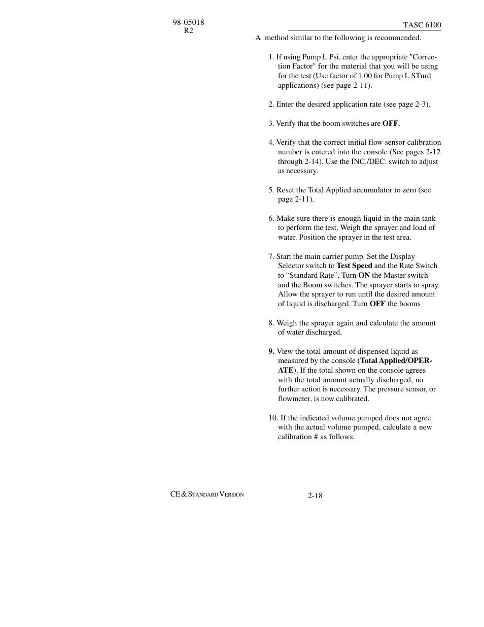 TeeJet TASC-6100 User Manual | Page 34 / 86