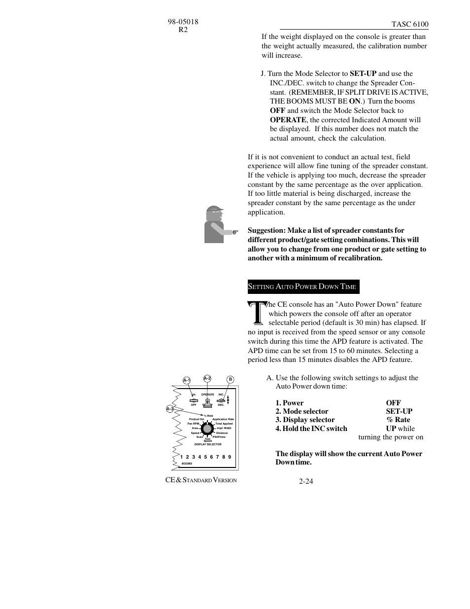 TeeJet TASC-6100 User Manual | Page 40 / 86