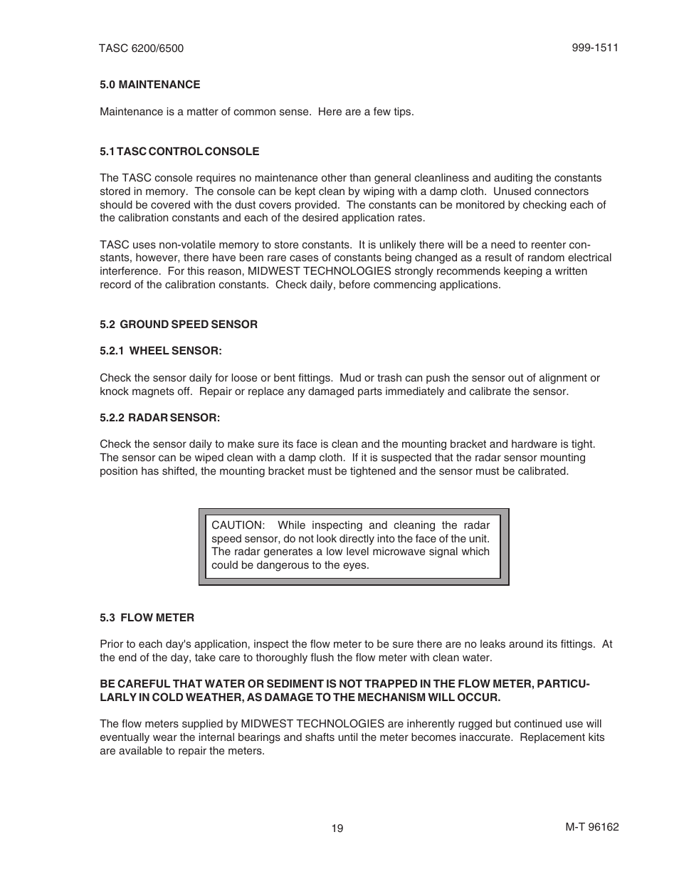 TeeJet TASC-6500 User Manual | Page 19 / 45