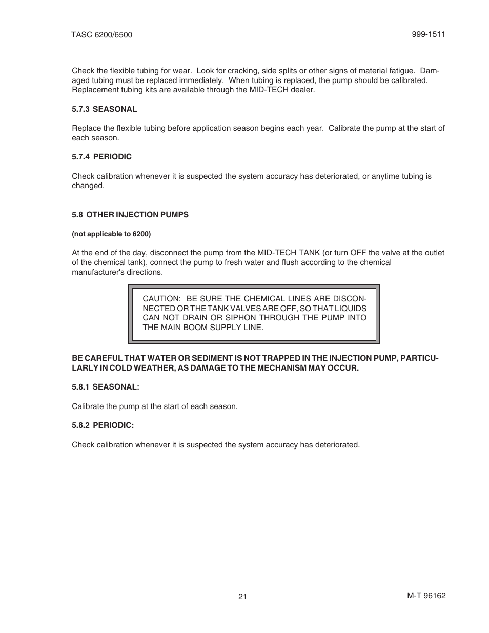 TeeJet TASC-6500 User Manual | Page 21 / 45