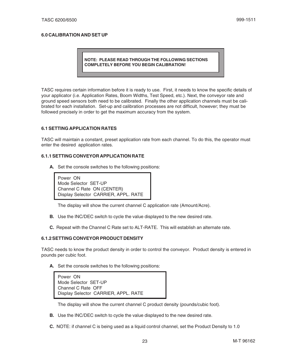 TeeJet TASC-6500 User Manual | Page 23 / 45