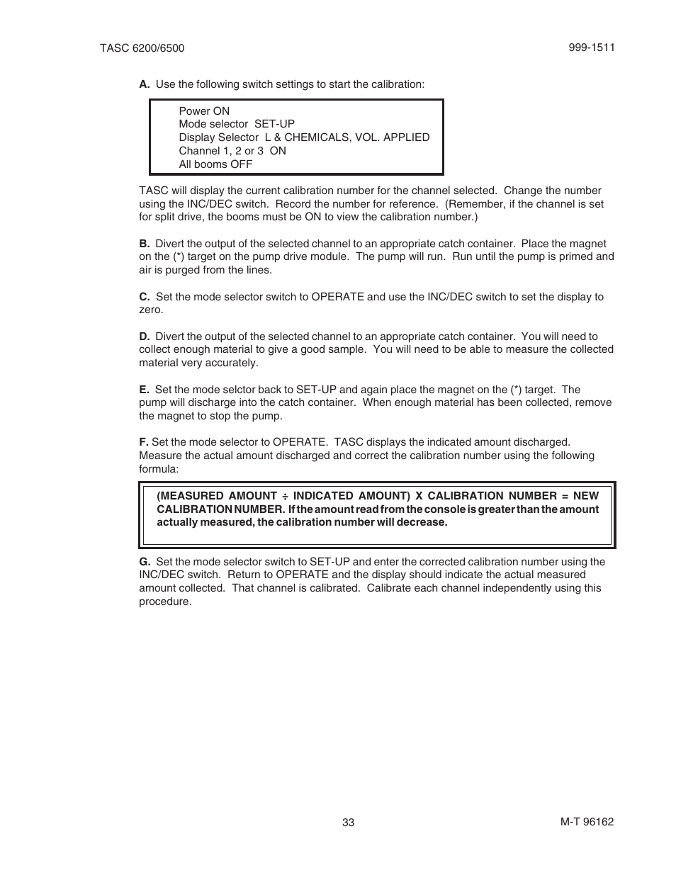 TeeJet TASC-6500 User Manual | Page 33 / 45