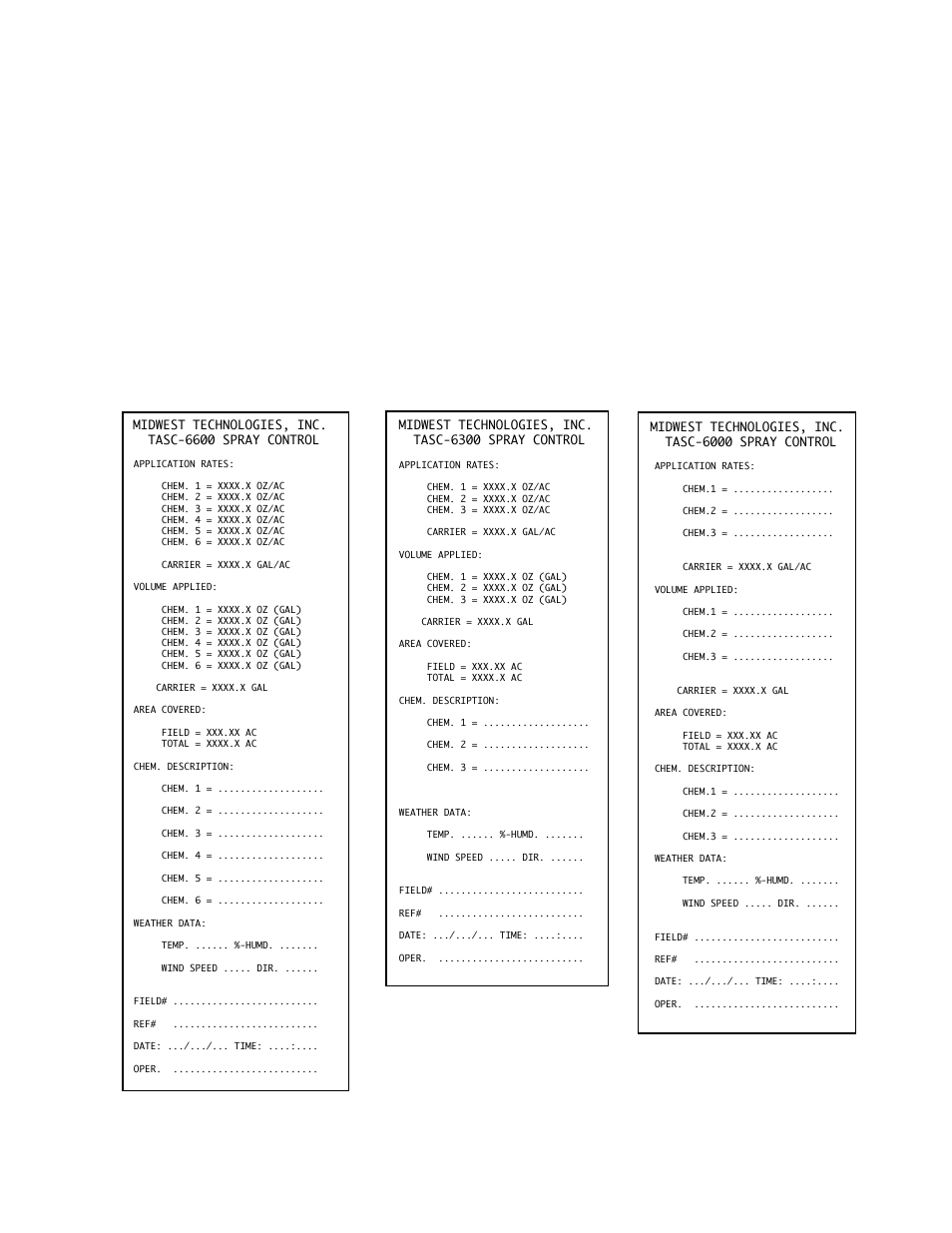 Introduction, R1 ver 3.0 | TeeJet TASC PRINTER MODULE User Manual | Page 3 / 8