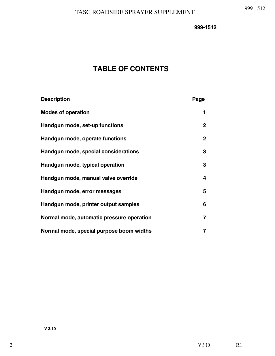 TeeJet TASC-6600 Supplement User Manual | Page 2 / 9