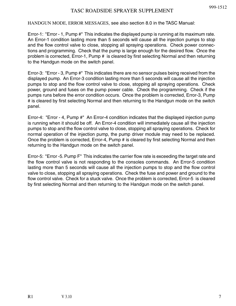 TeeJet TASC-6600 Supplement User Manual | Page 7 / 9