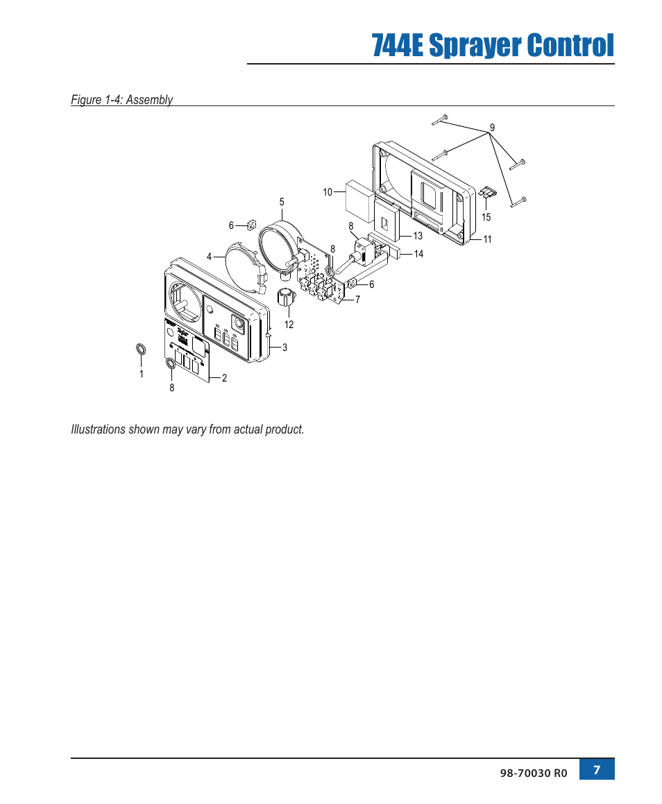 744e sprayer control | TeeJet 744E SPRAYER CONTROL User Manual | Page 11 / 16