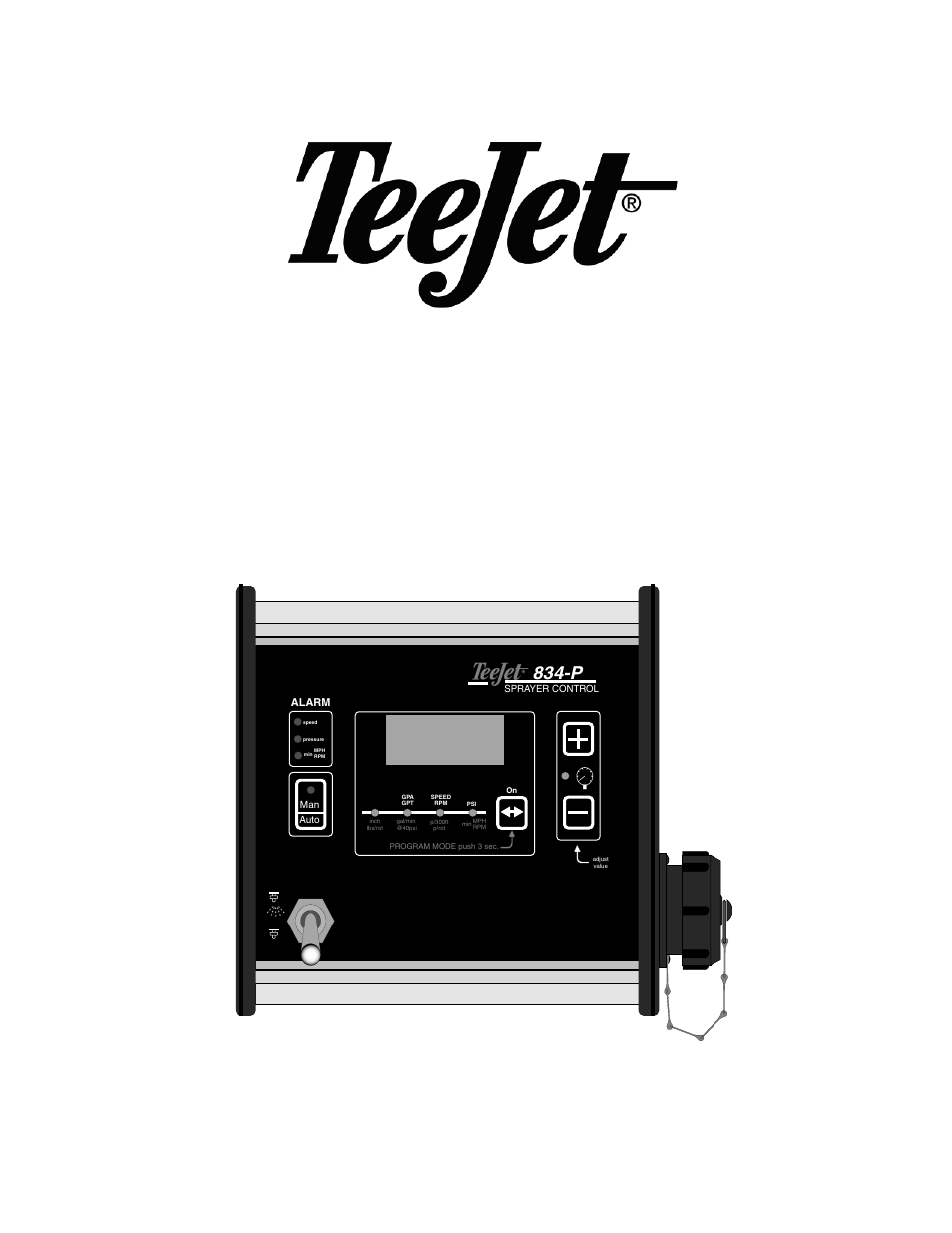 TeeJet 834-P Sprayer Control User Manual | 18 pages