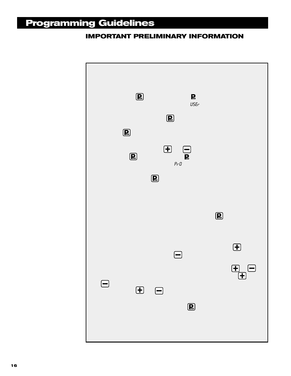 Programming guidelines | TeeJet 844 Sprayer Control User Manual | Page 18 / 44