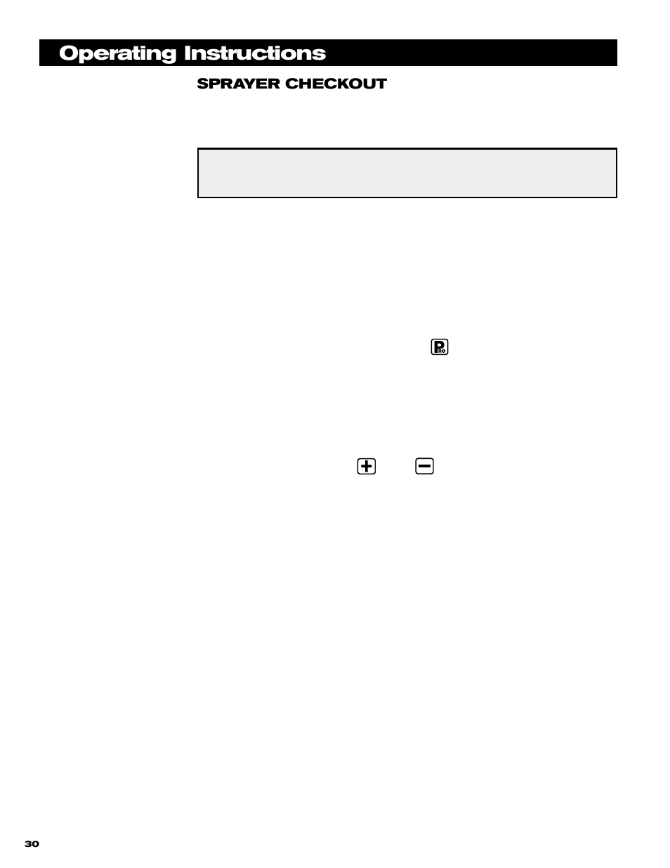 Operating instructions | TeeJet 844 Sprayer Control User Manual | Page 32 / 44