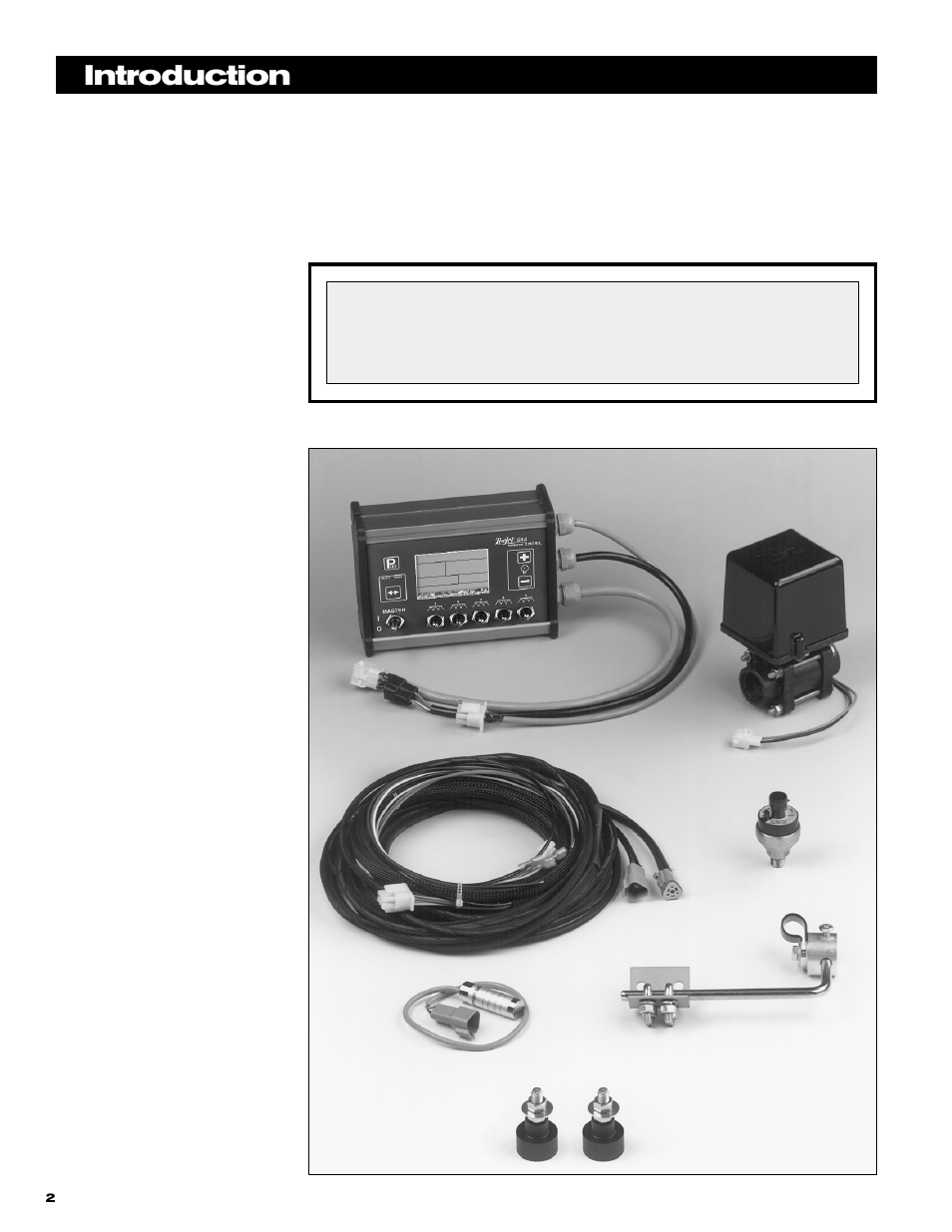 Introduction | TeeJet 844 Sprayer Control User Manual | Page 4 / 44