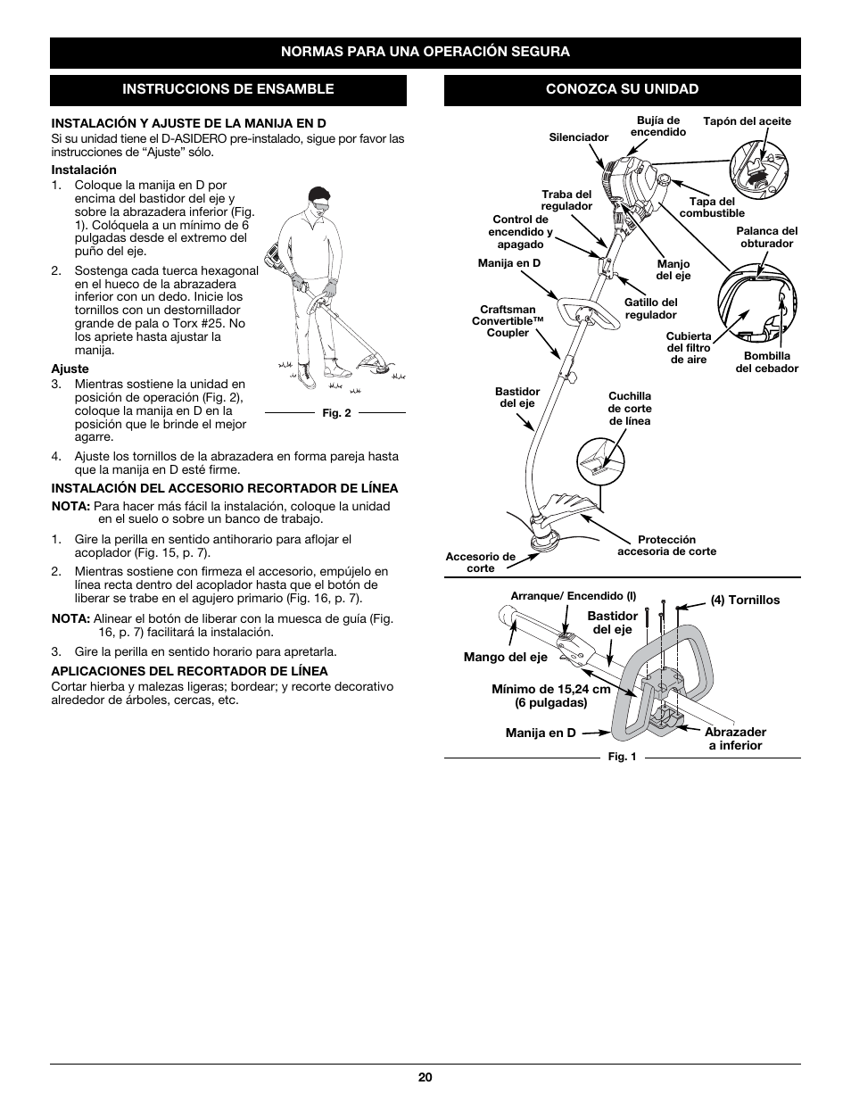 Craftsman 316.79614 User Manual | Page 20 / 36