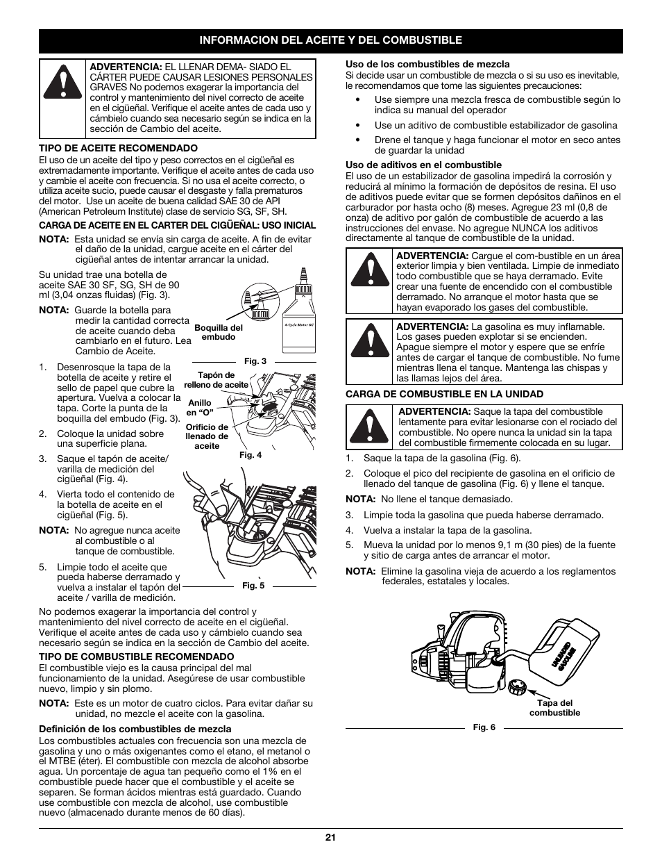 Craftsman 316.79614 User Manual | Page 21 / 36