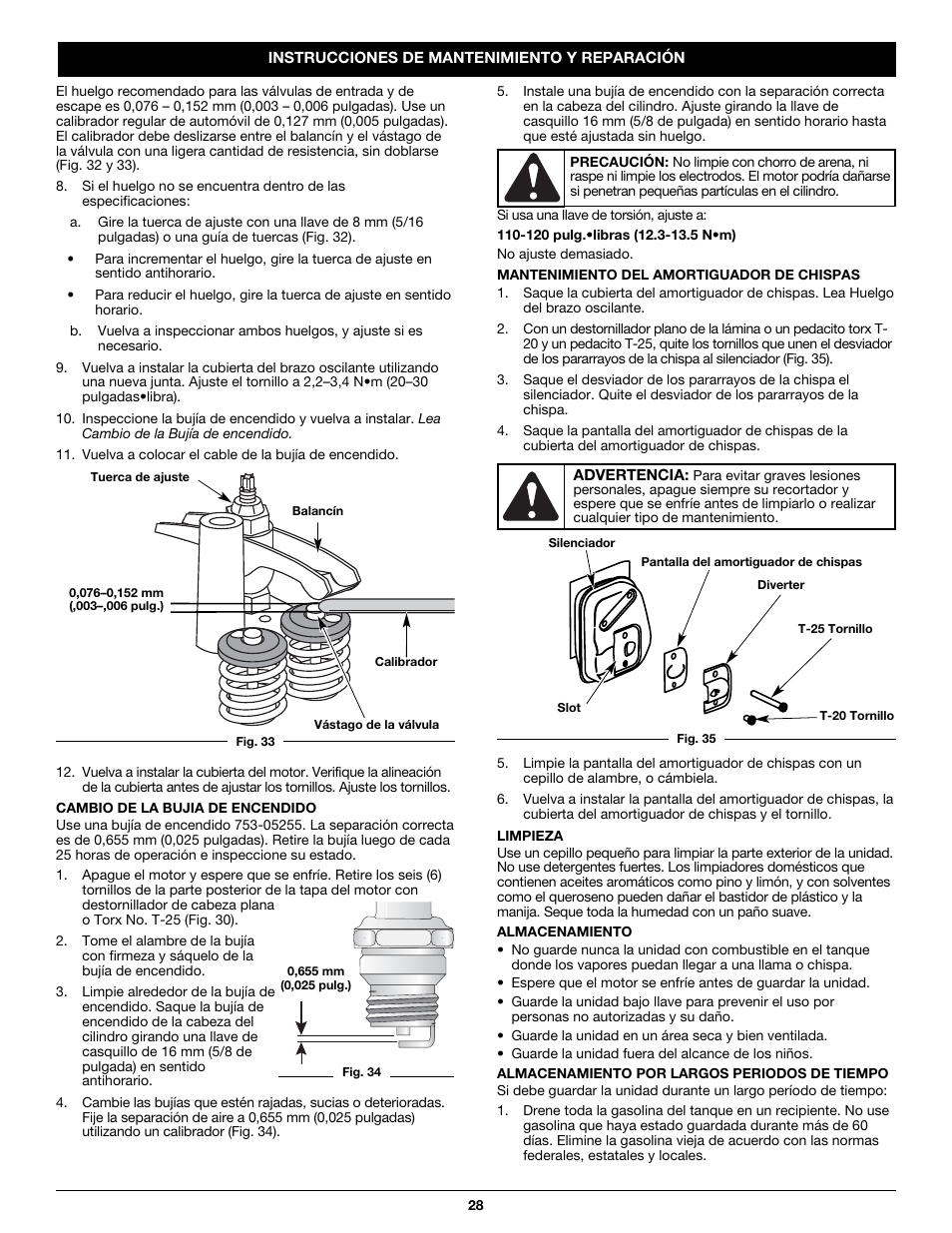 Craftsman 316.79614 User Manual | Page 28 / 36