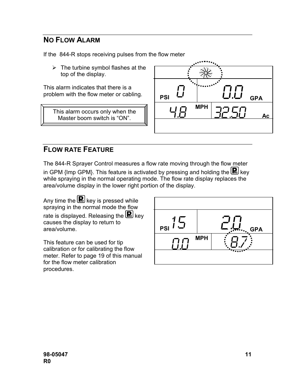 TeeJet 844-R Speed Compensated Application Control User Manual | Page 11 / 32