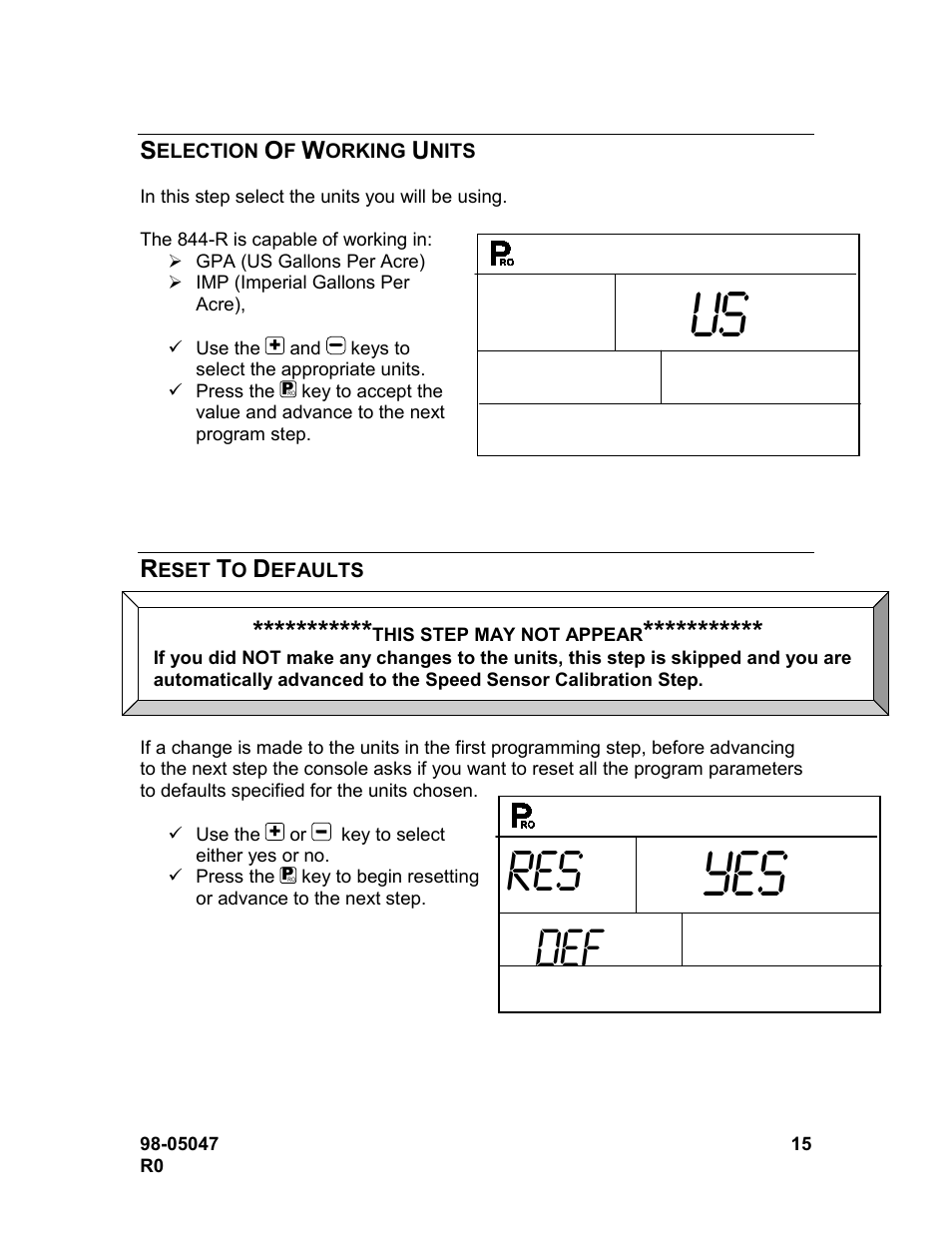 TeeJet 844-R Speed Compensated Application Control User Manual | Page 15 / 32