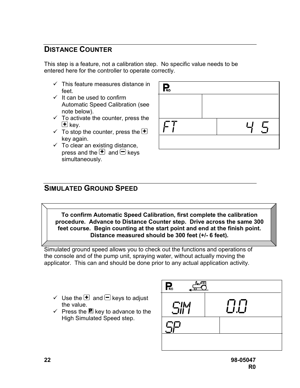 Ft 4 5 | TeeJet 844-R Speed Compensated Application Control User Manual | Page 22 / 32