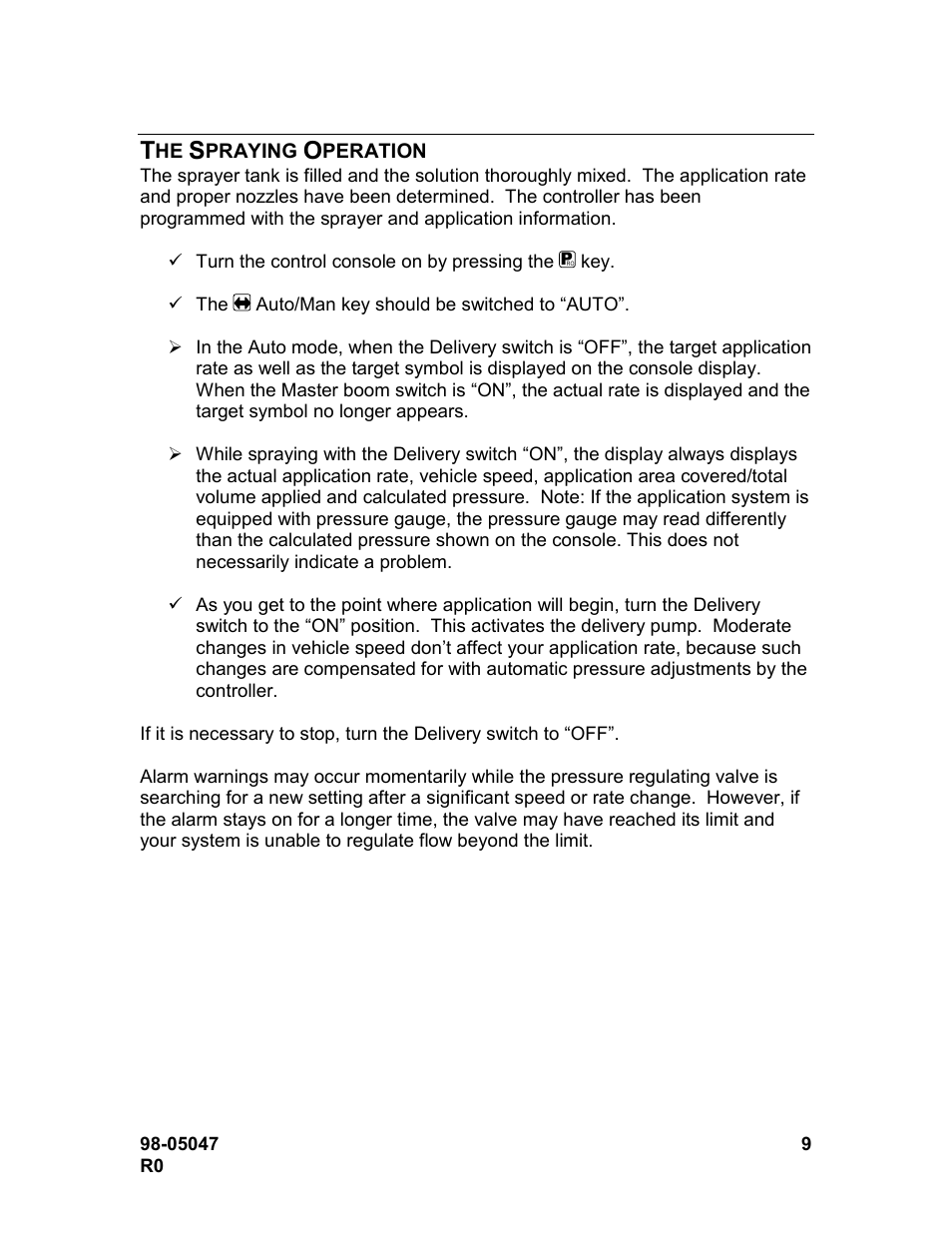 TeeJet 844-R Speed Compensated Application Control User Manual | Page 9 / 32