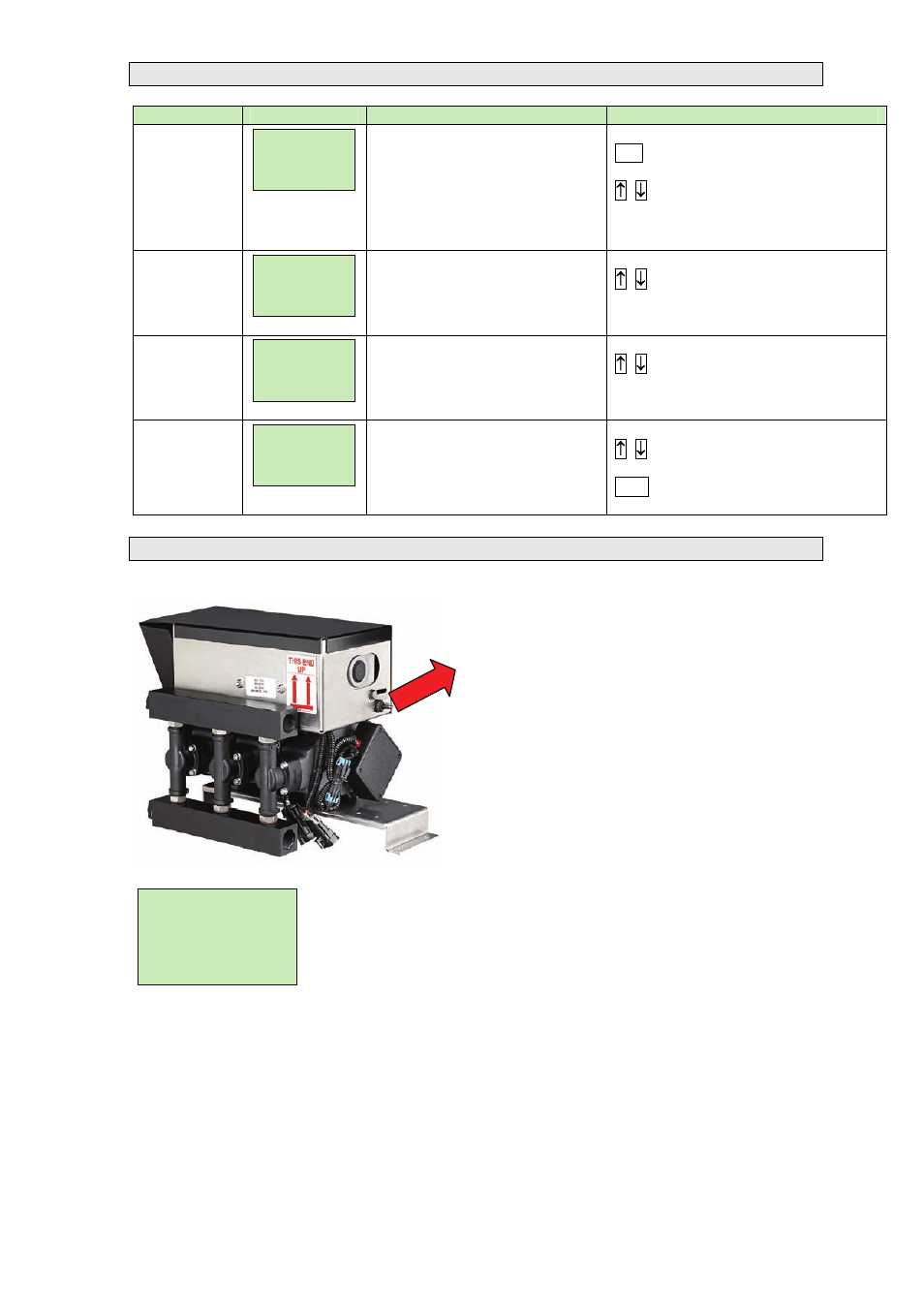 Pr iming 0.000 l, Inj . r at e 2.00, Inj . f l ow 0.00 l / m | Car . f l ow 0.00 l / m, Inj . vol 0.000 l | TeeJet 026 – 73 AddFlow User Manual | Page 4 / 8