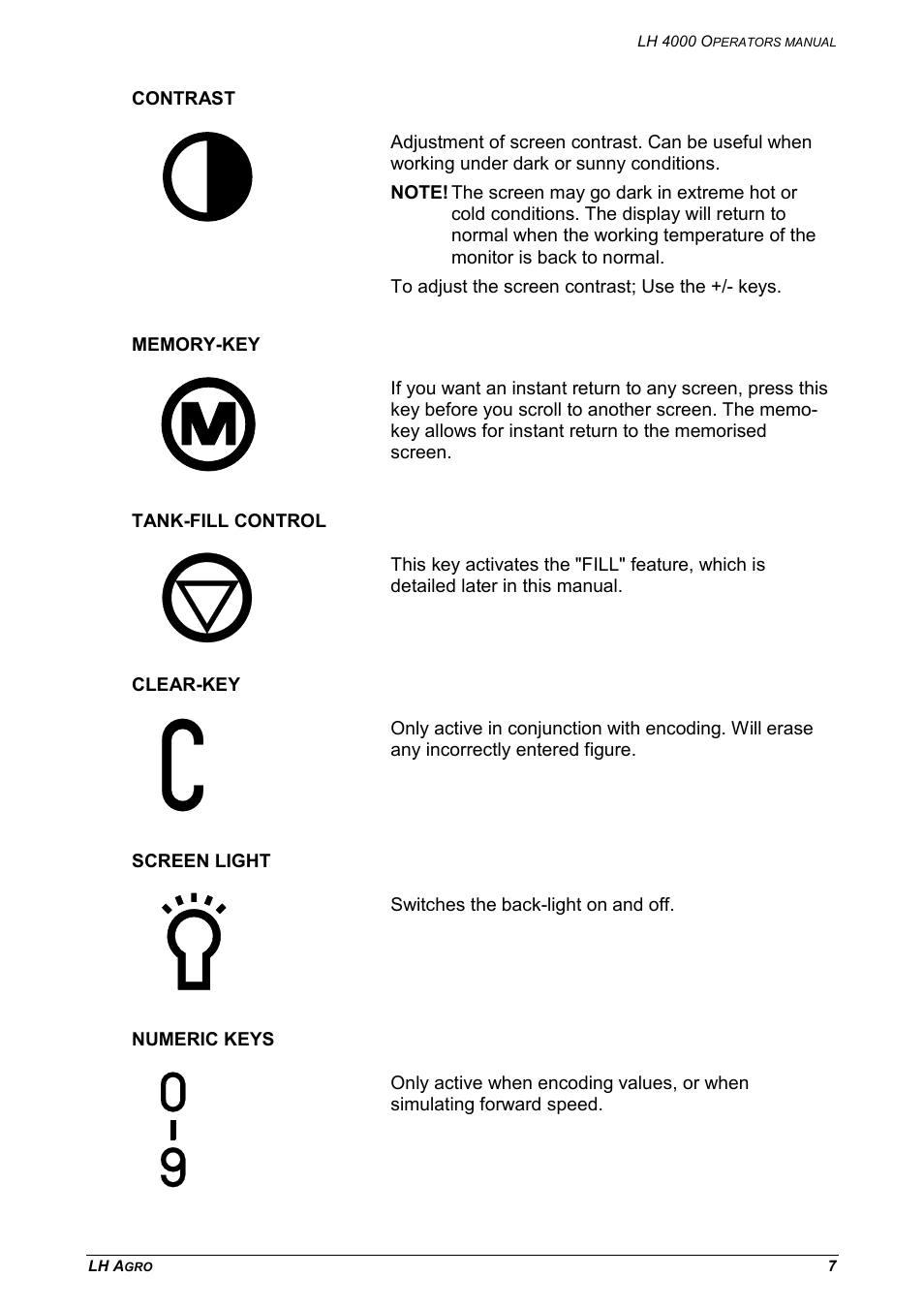 TeeJet LH 4000 User Manual | Page 7 / 44